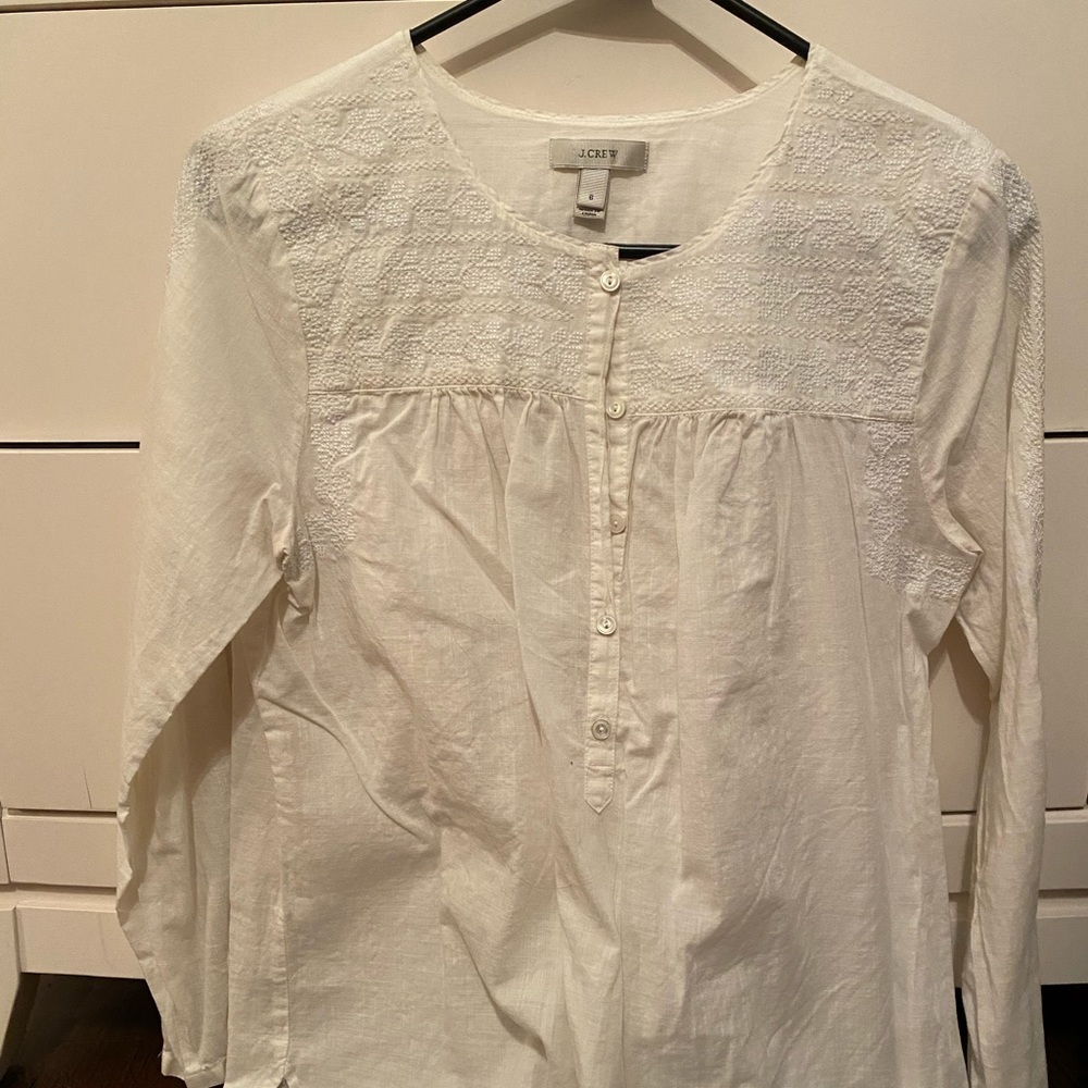 J crew blouse